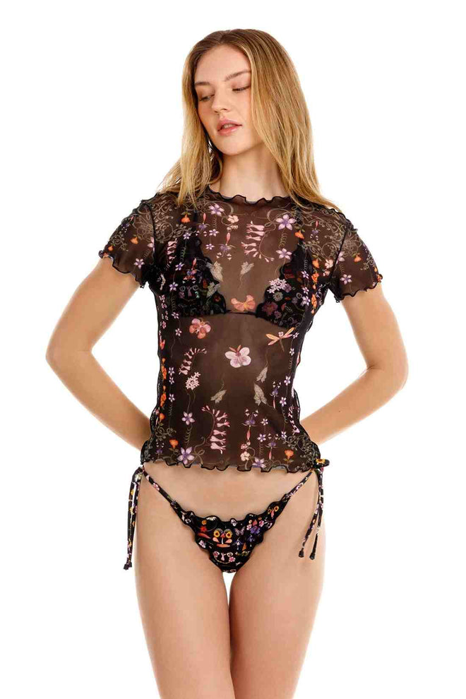 Agua Bendita Leona Ambar T Shirt front