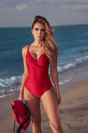 Chamela Red Knot One Piece