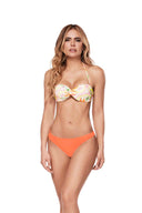 Chamela Aurora Strapless Bikini Set reversible