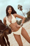 Chamela Alma Salvaje Ivory Bikini Set