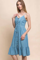 Vianca Denim Mini Dress side