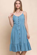 Vianca Denim Mini Dress