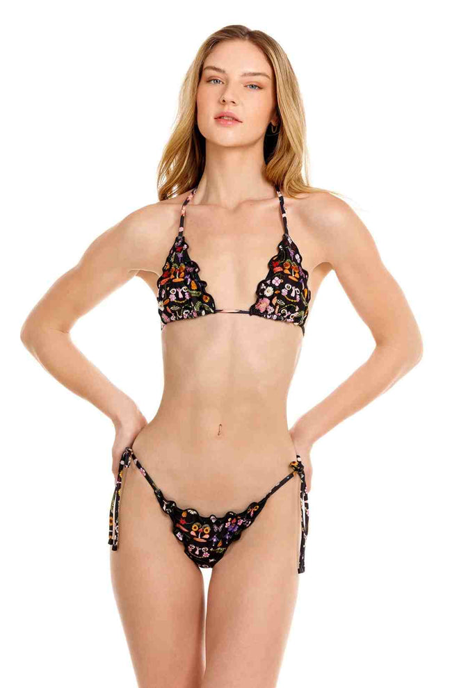 Agua Bendita Lolita Alegria Ambar Bikini Set front