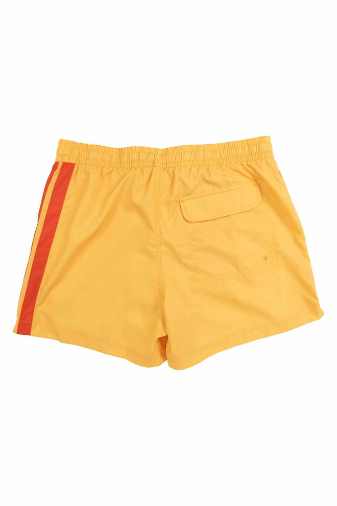 Duvin Yellow Souvenir Swimtrunk back