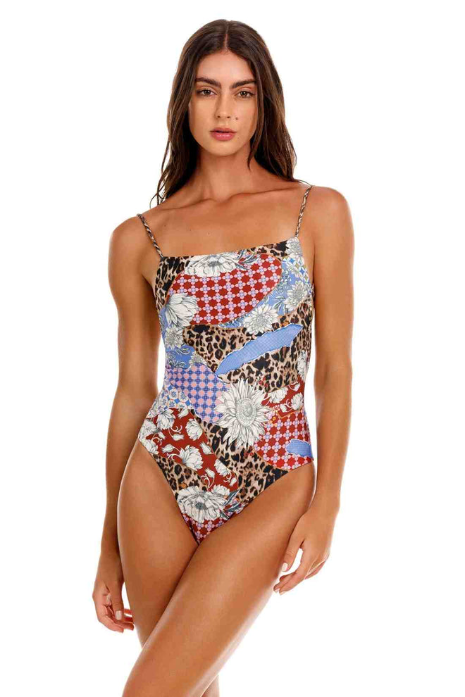 Agua Bendita Kali Quilt One Piece front