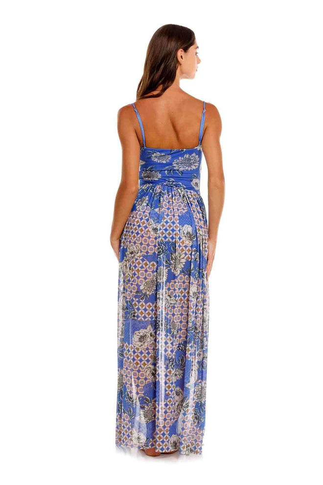 Agua Bendita Meeg Quilt Maxi Dress back