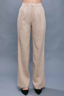 Diana Khaki Linen Pants