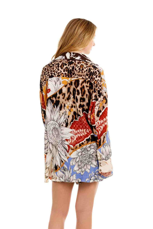 Agua Bendita Anastasia Quilt Shirt back