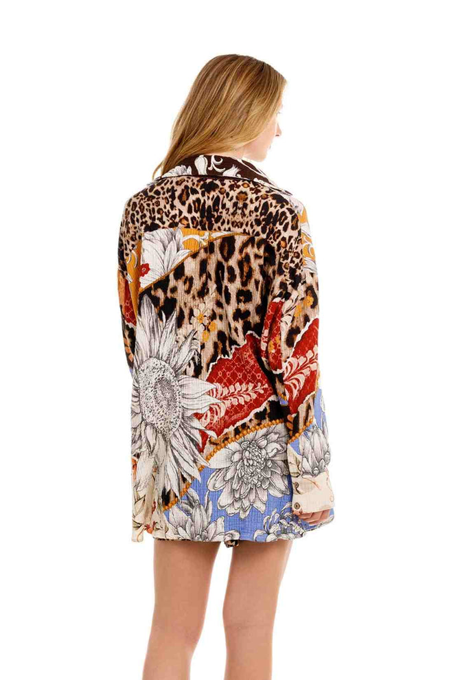 Agua Bendita Anastasia Quilt Shirt back