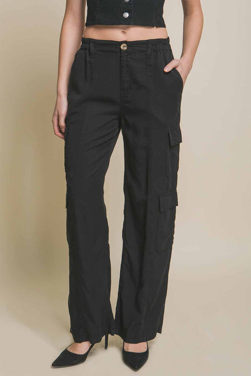 Heidi Black Tencel Pants