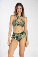 Garotas Palmeira Cups Bikini Set cross