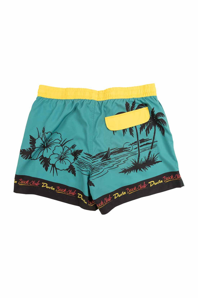 Duvin Marine Oasis Swimtrunk back
