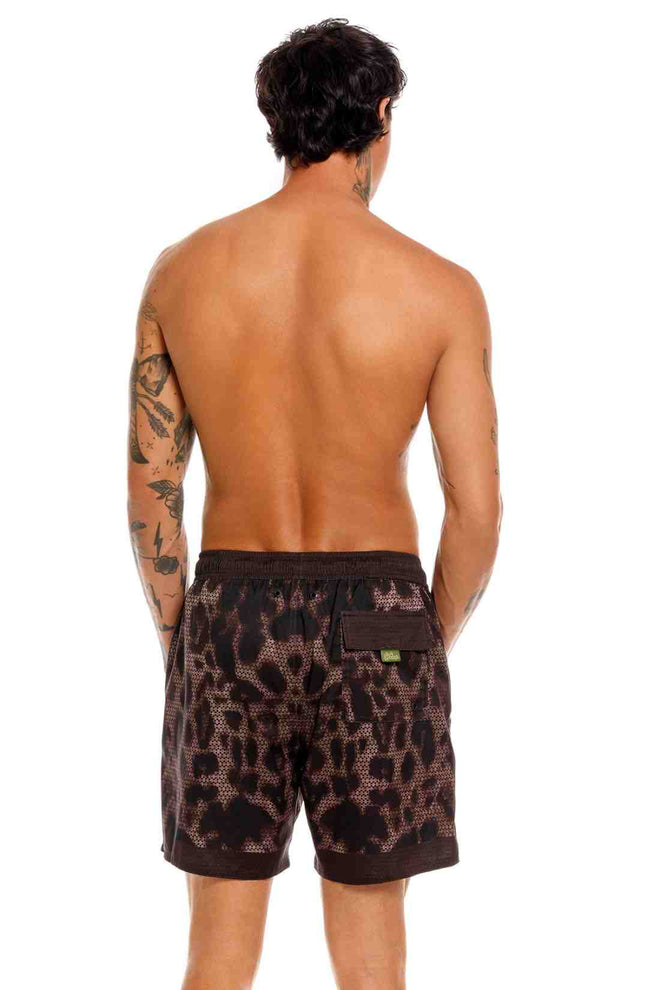Agua Bendita Joe Quilt Swimtrunk back