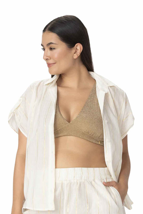 Garotas Inyra Marfil Pants Set