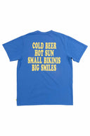 Duvin Blue Hot Sun T Shirt back