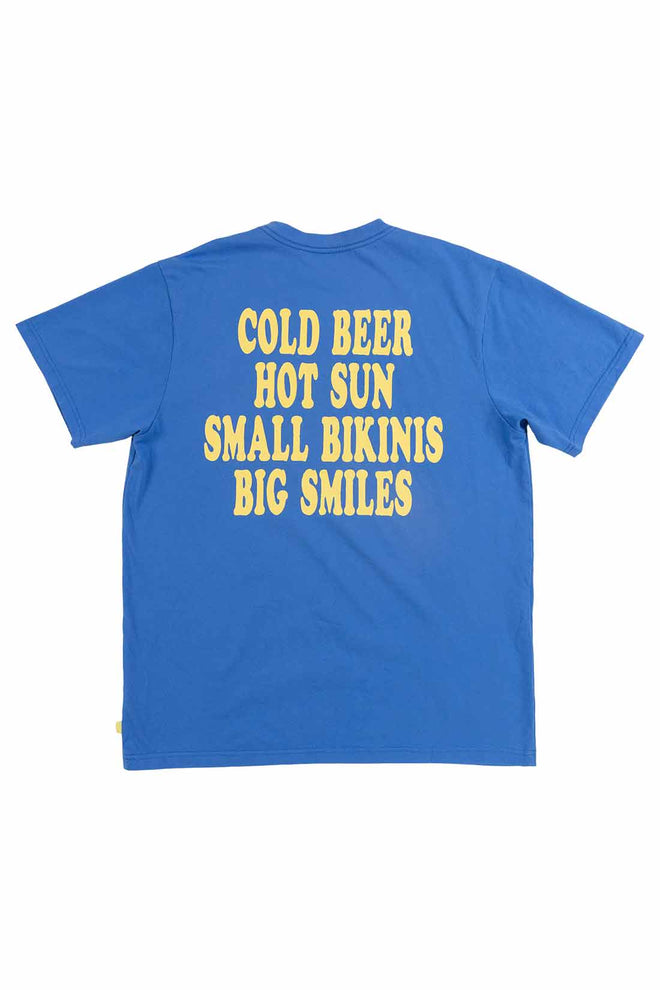 Duvin Blue Hot Sun T Shirt back