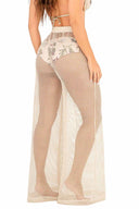 Garotas Ciara Lurex Pants Set back pants