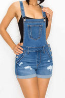 Marcela Denim Distress Shortall