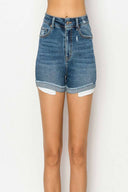 Kiara Denim Mom Shorts