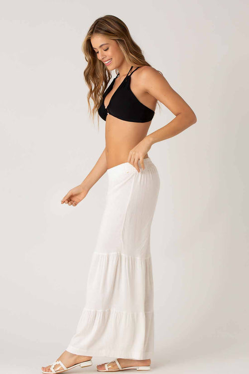 Garotas White Linen Pants side