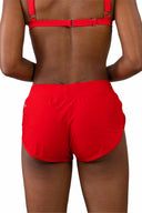 Alexandra Cherry Shorts back