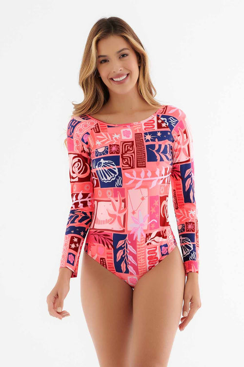 St Even Baltico Long Sleeve One Piece front