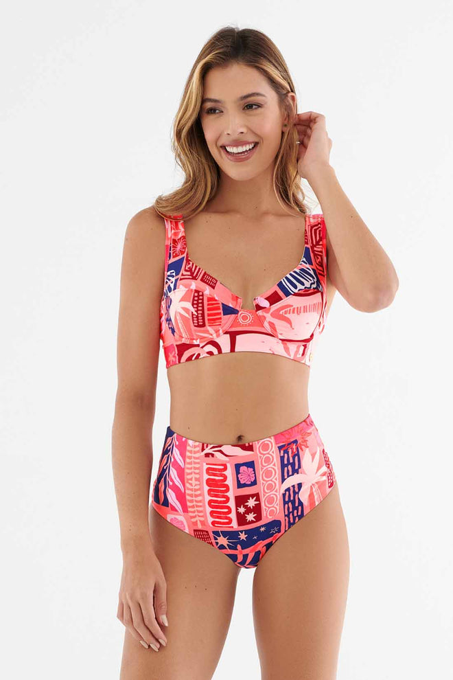 Baltico High Waist Bikini Set front