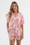 St Even Baltico Printed Shorts Set front