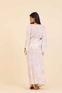 Vacay Postcard Maxi Skirt Set back