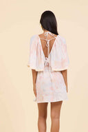 Vacay Postcard Mini Dress back