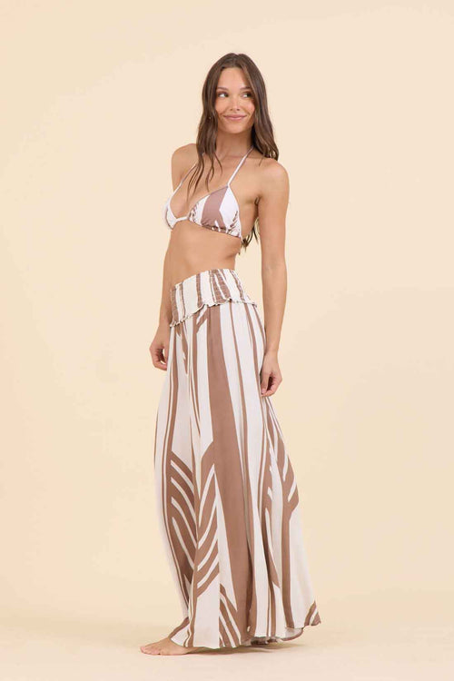 Neutral Abstract Pants side