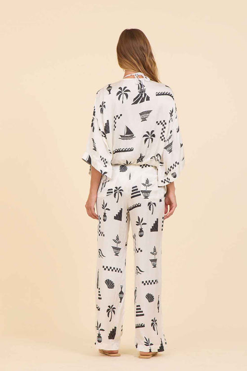 Beach Vibes Pants Set back
