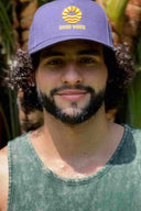 Navy Good Vibes Cap