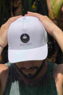 White Good Vibes Cap