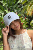 White Good Vibes Cap women