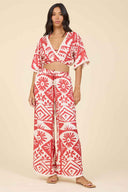 Tribal Oasis Printed Pants Set