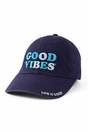 Life is Good Good Vibes Chill Cap