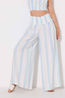 Venice Stripe Wide Leg Pant
