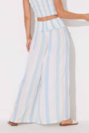 Venice Stripe Wide Leg Pant back