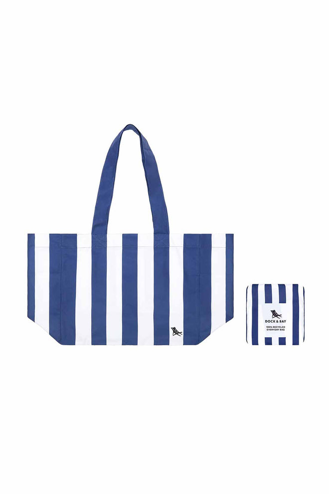 Dock and Bay Whitsunday Blue Everyday Tote Bag front