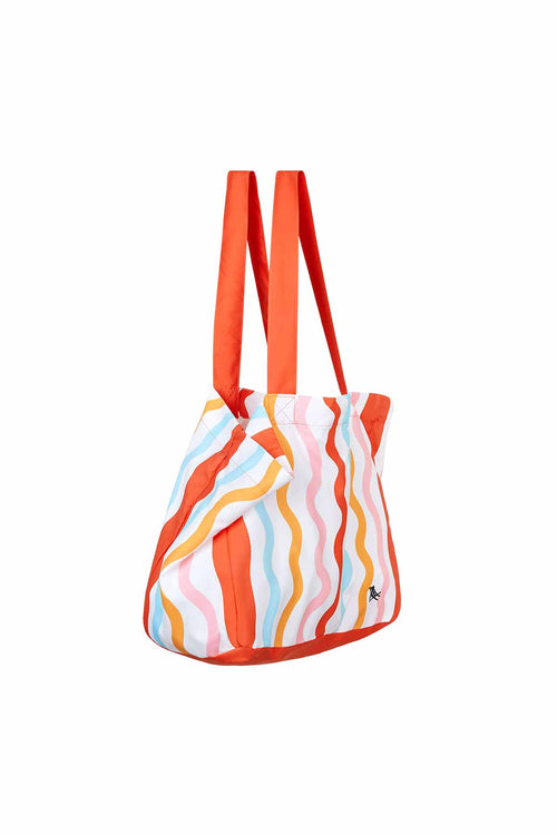 Dock and Bay Squiggle Face Everyday Tote Bag side