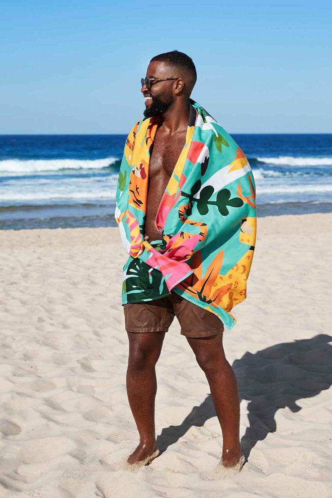 Dock and Bay Wild Things XL Towel lifestyle