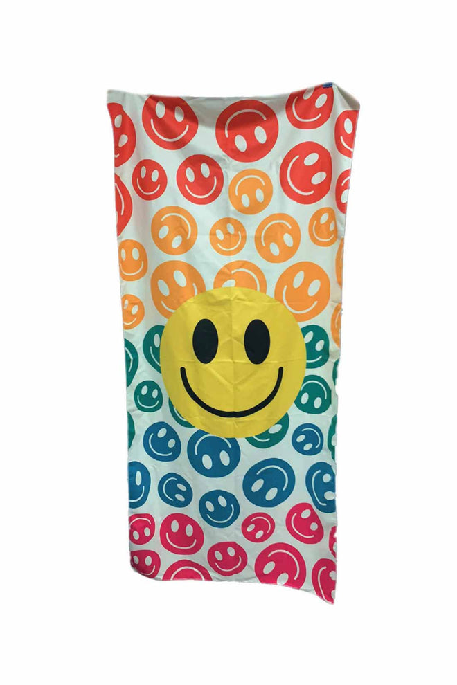 Smiley Face Blanket Towel