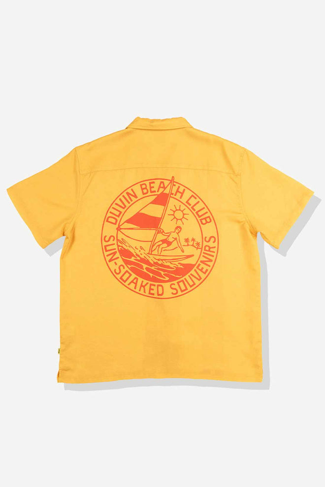 Duvin Yellow Souvenir Shirt back