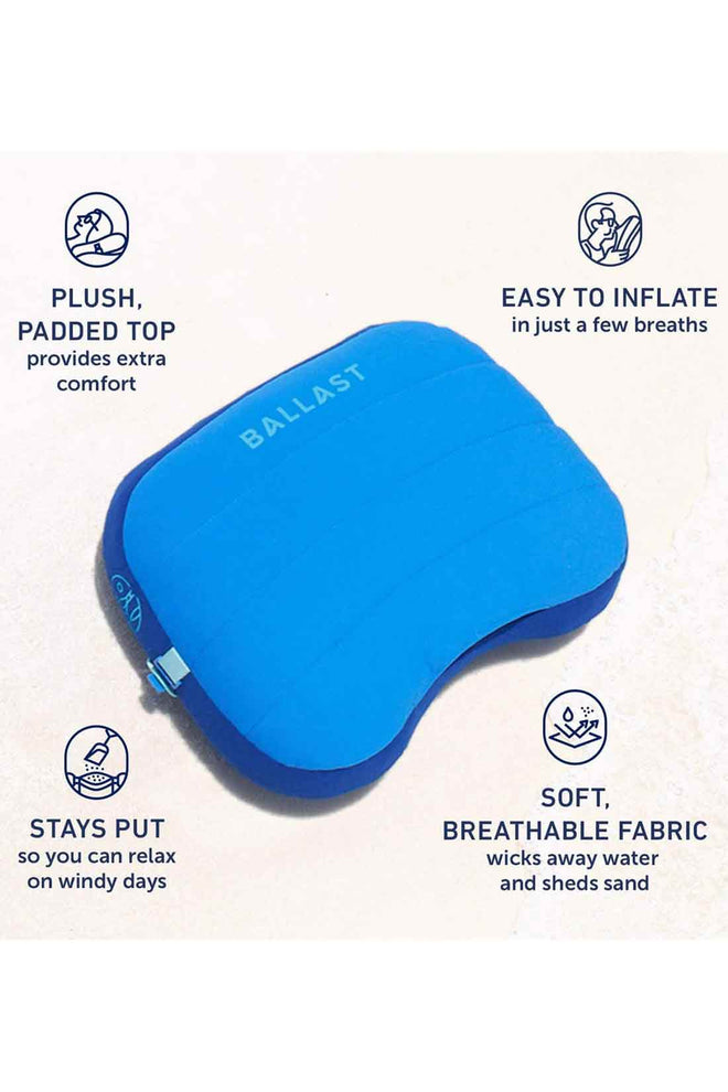 Ballast Beach Pillow Steps details