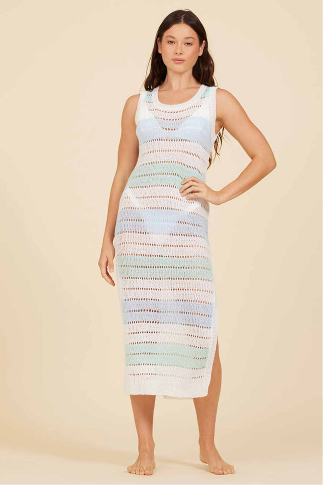 Bondi Stripe Knit Maxi Dress