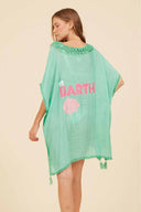 Apple Green St Barth Coverup back