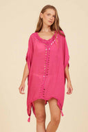 Hot Pink Ibiza Coverup
