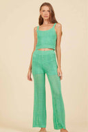 Summer Green Pants Set