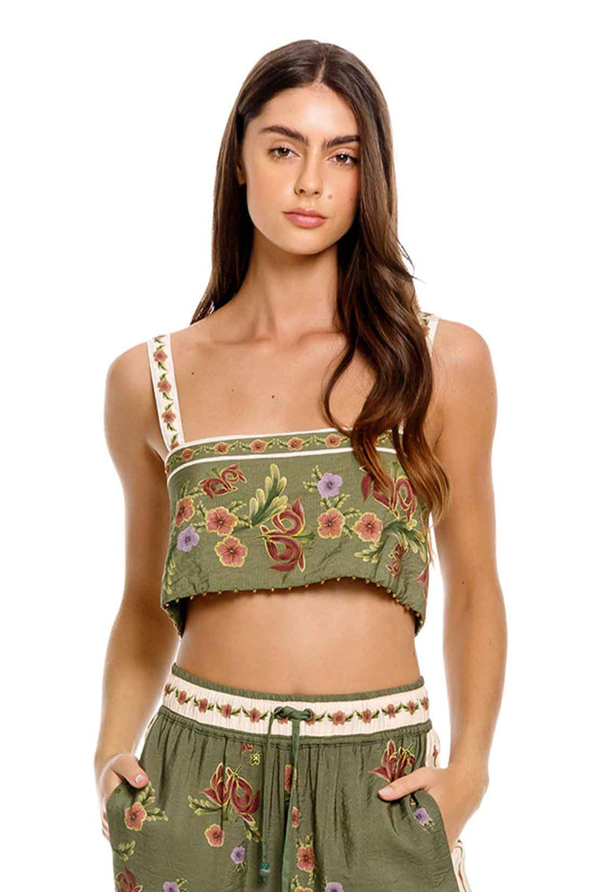 Agua Bendita Senja Aura Crop Top